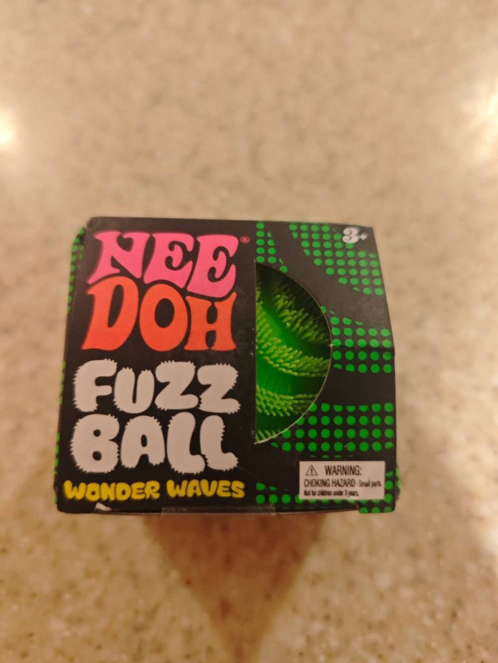 NeeDoh Fuzz Ball Wonder Waves - Green